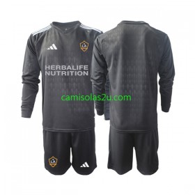 Camisolas de futebol Los Angeles Galaxy Guarda Redes Criança Equipamento Principal 2023 Manga Comprida